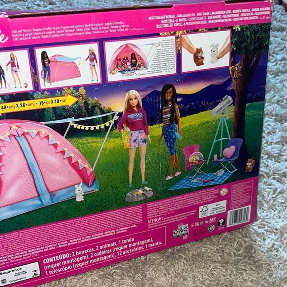 NIB Barbie Mattell Lets Go Camping Tent - Picture 7 of 10